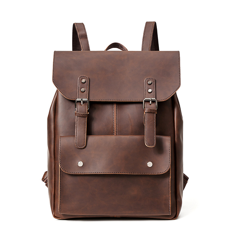 Mochila de cuero para hombre,  - Leather Work Rucksack Mens reseña y precio