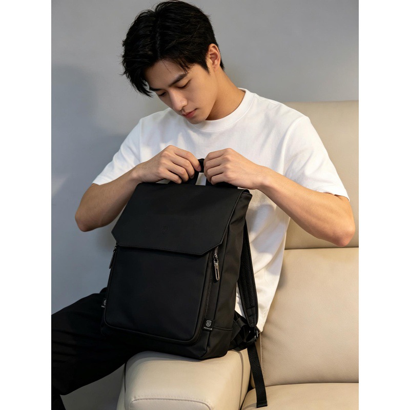 Mochila de cuero sintético de  - Leather Work Rucksack Mens reseña y precio