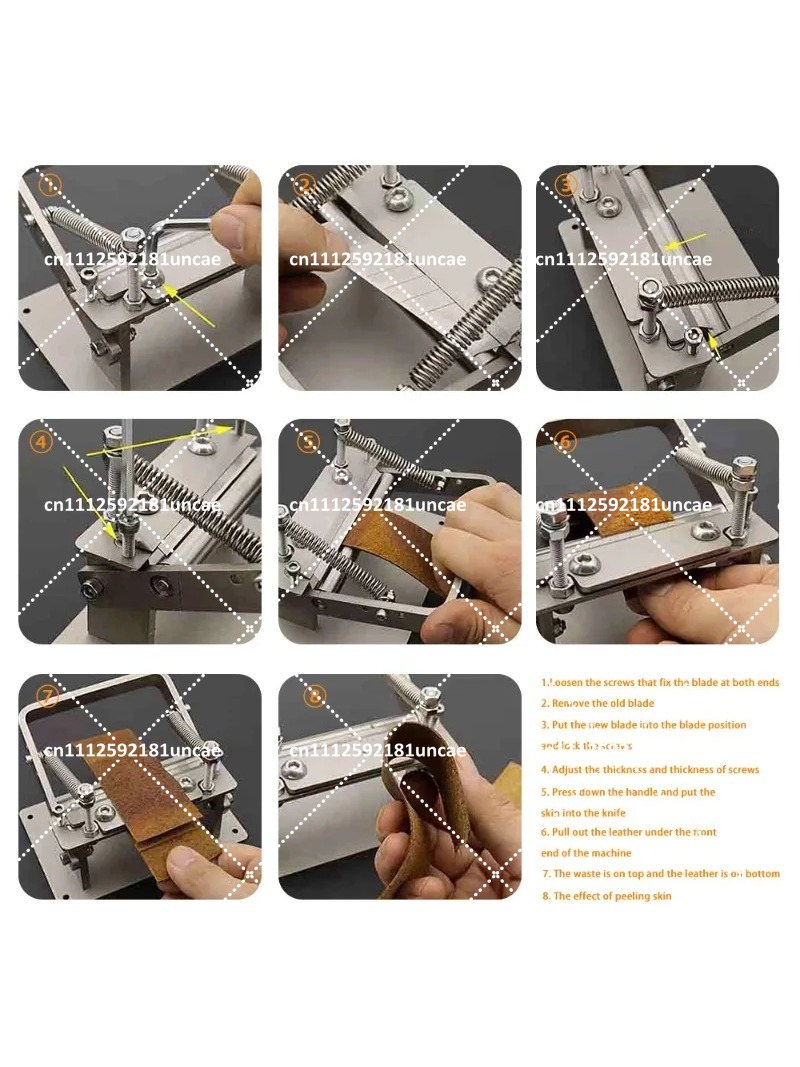 Máquina Manual para Desbastar  - Leatherwork Machine reseña y precio