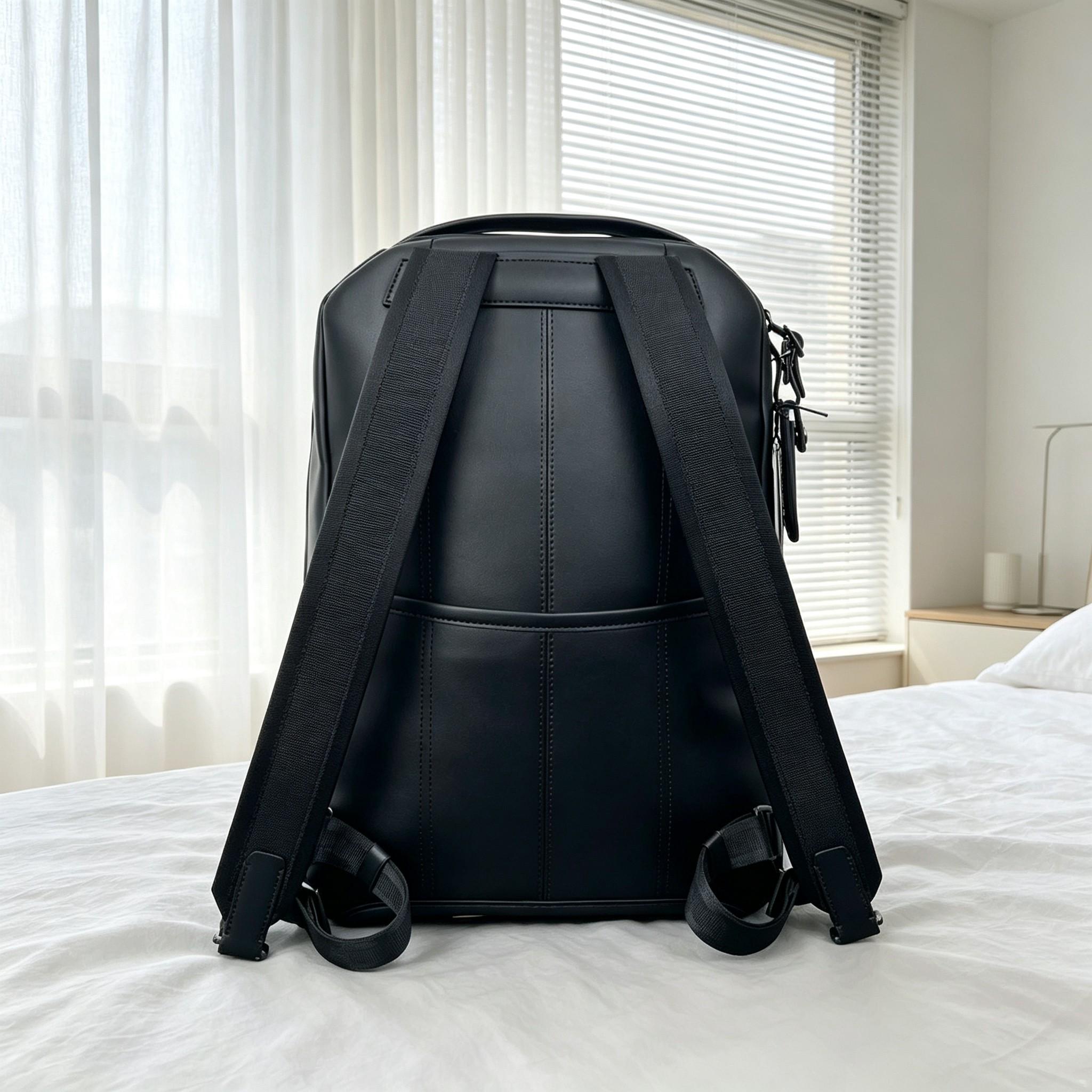 Mochila de negocios para hombr - Leather Work Rucksack Mens reseña y precio