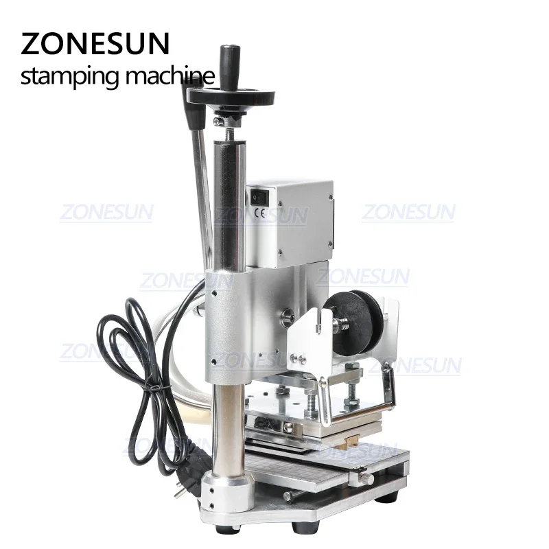 ZONESUN ZS110 máquina de estam - Leatherwork Hand Press reseña y precio