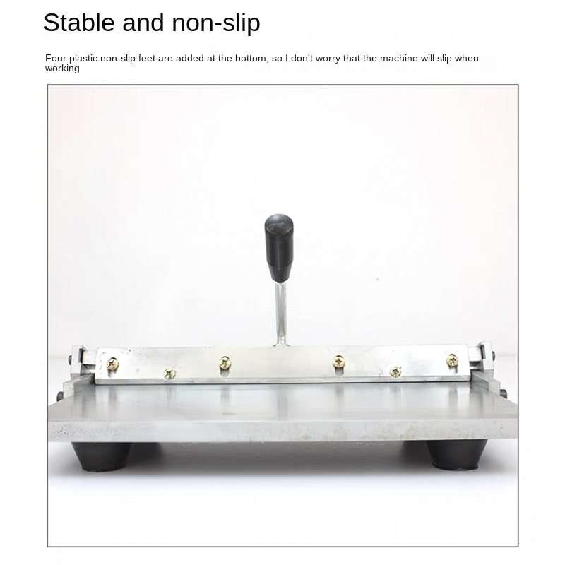Stainless Steel Manual Folding - Leatherwork Machine reseña y precio